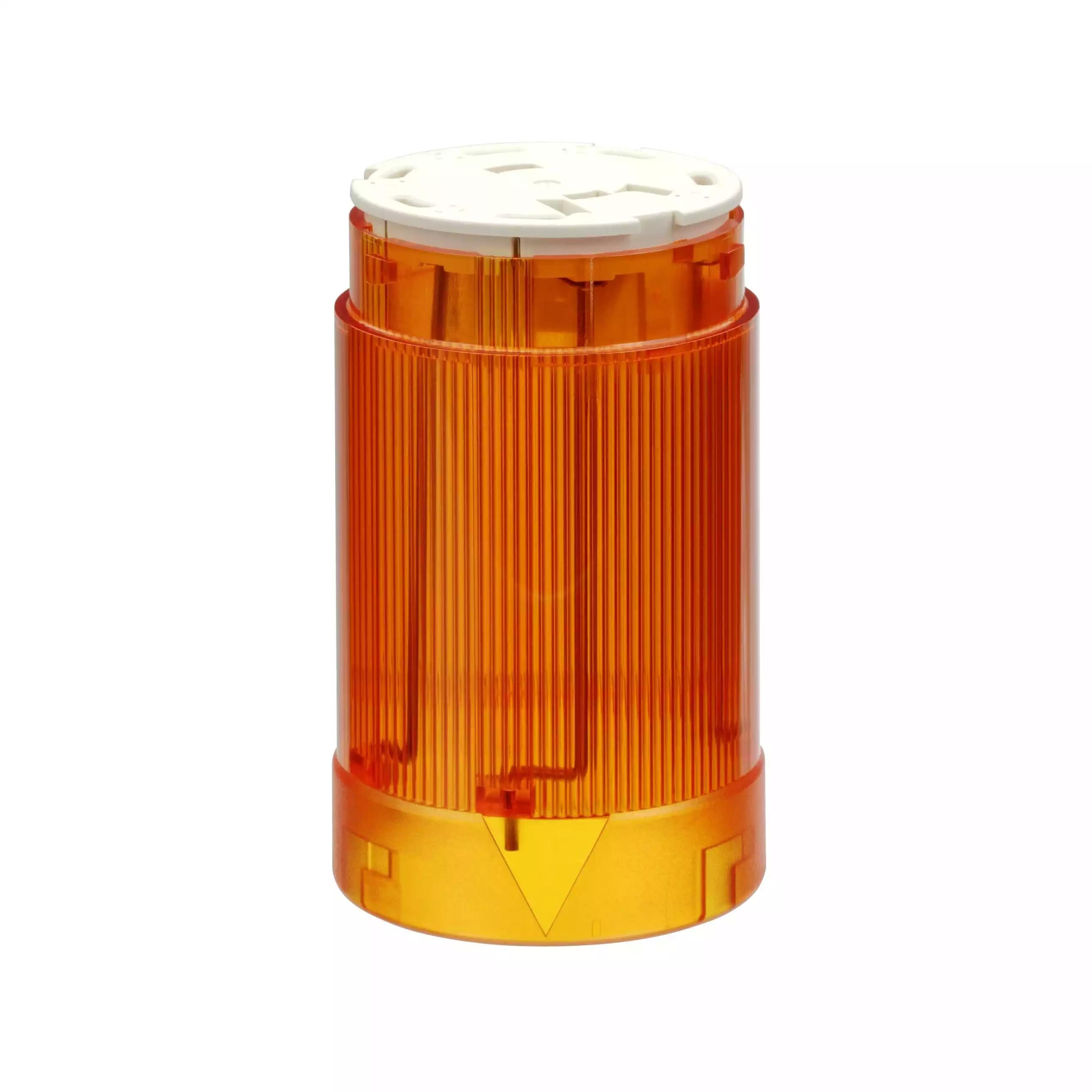 illuminated unit - Ø 45 - yellow - BA 15d - bulb not included - <lt/>= 230 V AC DC