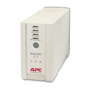 APC Back-UPS CS, 400 Watts / 650 VA,Input 230V / Output 230V, Interface Port DB-9 RS-232, USB
