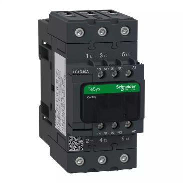 TeSys D contactor - 3P(3 NO) - AC-3 - <= 440 V 40 A - 230 V AC 50/60 Hz coil