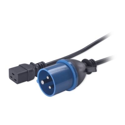 Power Cord, C19 to IEC309 16A, 2.5m