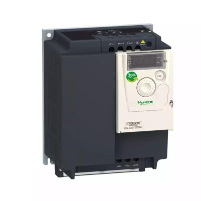 variable speed drive, Altivar 12, 3kW, 3hp, 3 phases, 200 to 240V, on base plate
