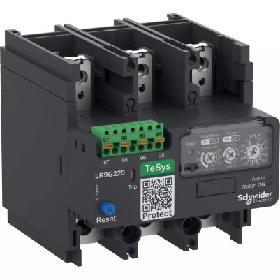 Electronic thermal overload relay,TeSys Giga,28-115 A,class 5E-30E,push-in control connection