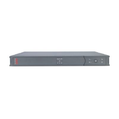 APC Smart-UPS SC, 280 Watts / 450 VA,Input 230V / Output 230V, Interface Port DB-9 RS-232, Rack Height 1 U