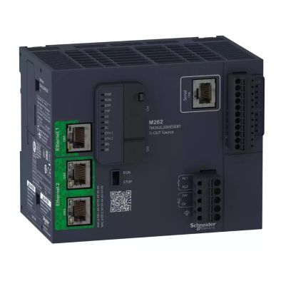 logic controller, Modicon M262, 3ns per instruction, Ethernet