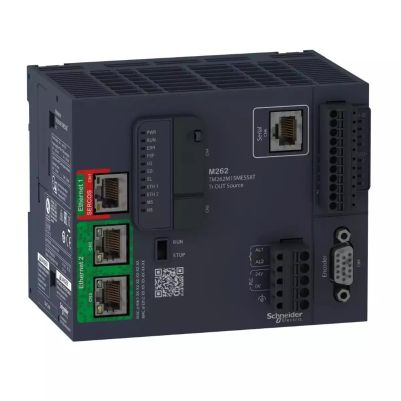 motion controller, Modicon M262, 5ns per instruction, Ethernet, Sercos