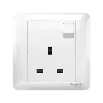 13A Single Gang Switched Socket WE