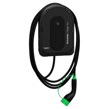 Charging station, Schneider Charge Pro, 1P-3P, 1xAtt. cable, 7.4-11-22kW, 16-32A