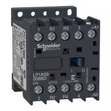 contactor, TeSys K, 4P(2NO+2NC),AC-1, 440V, 20A, 48V DC coil
