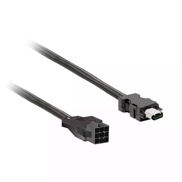 power cable 5m shielded 4x 0,82mm², BCH2 leads connection