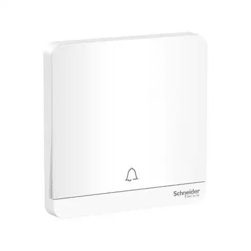 AvatarOn, push button for doorbell, 10A, 250V, White