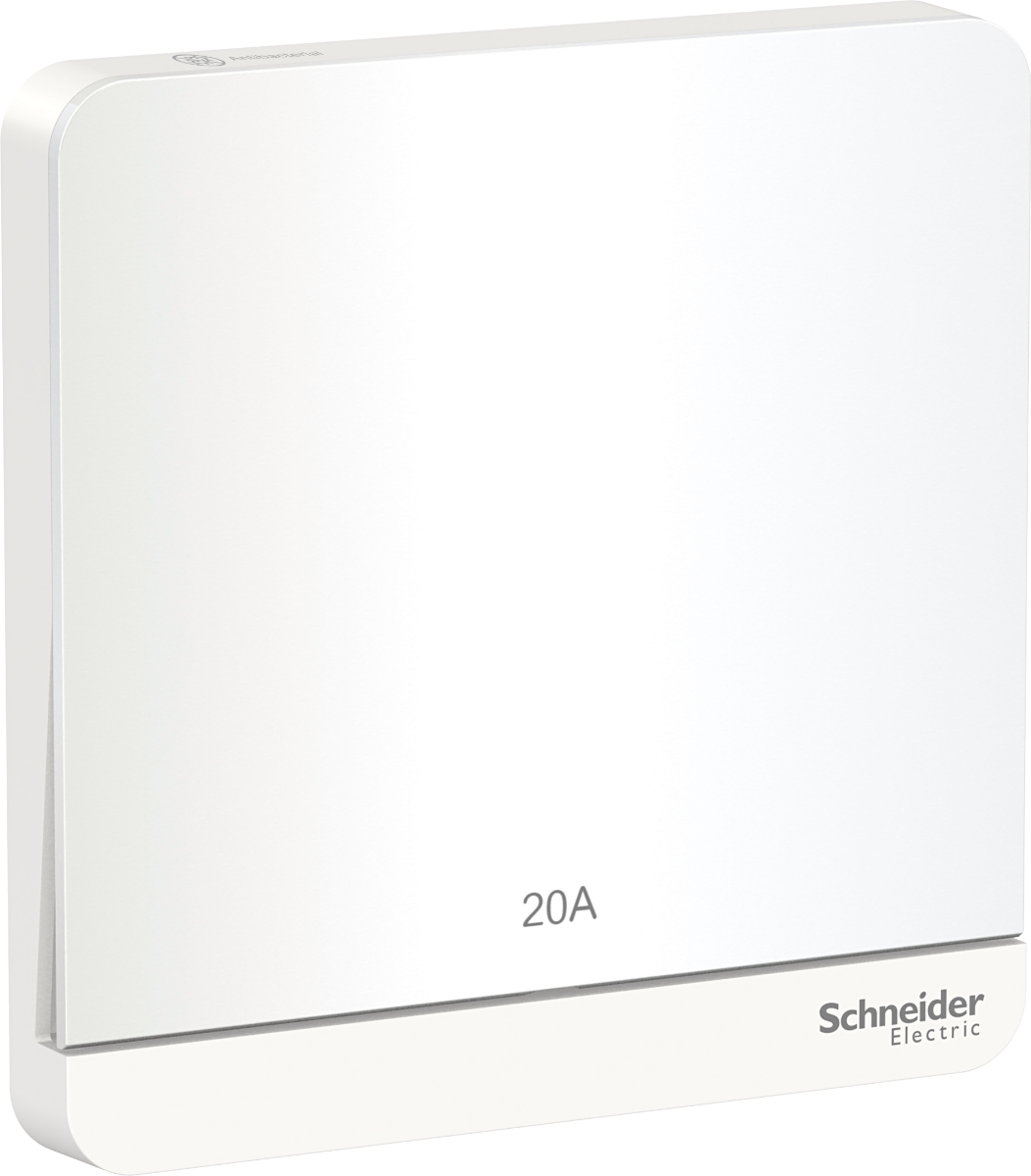 AvatarOn, switch, 20A, 250V, 2P, LED, Antibacterial, white
