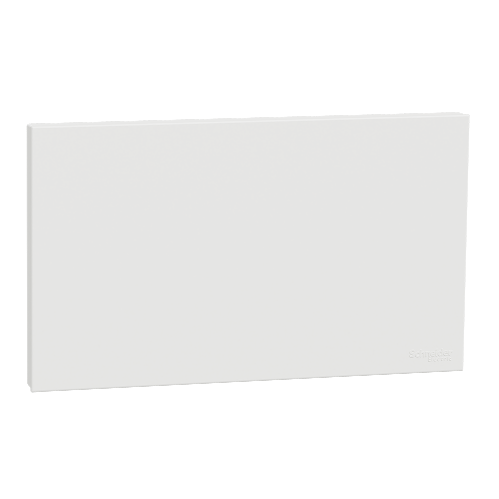 AvatarOn C, Blank Plate, 2 gang, white