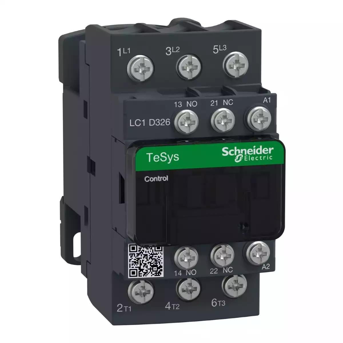 Contactor, TeSys Deca, 3P(3 NO), AC-3/AC-3e, 0 to 440V, 32A, 24VAC 50/60Hz coil, Lugs-ring terminals