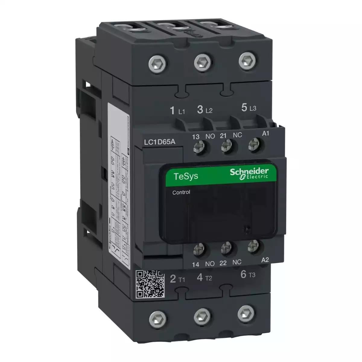 TeSys D contactor - 3P(3 NO) - AC-3 - <= 440 V 65 A - 380 V AC 50/60 Hz coil