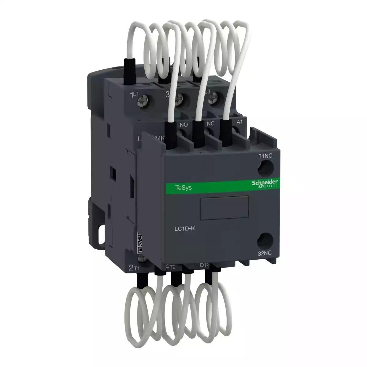 Capacitor contactor, Tesys Deca, 25kVAR at 400/415V 50Hz, 230V AC 50/60Hz coil