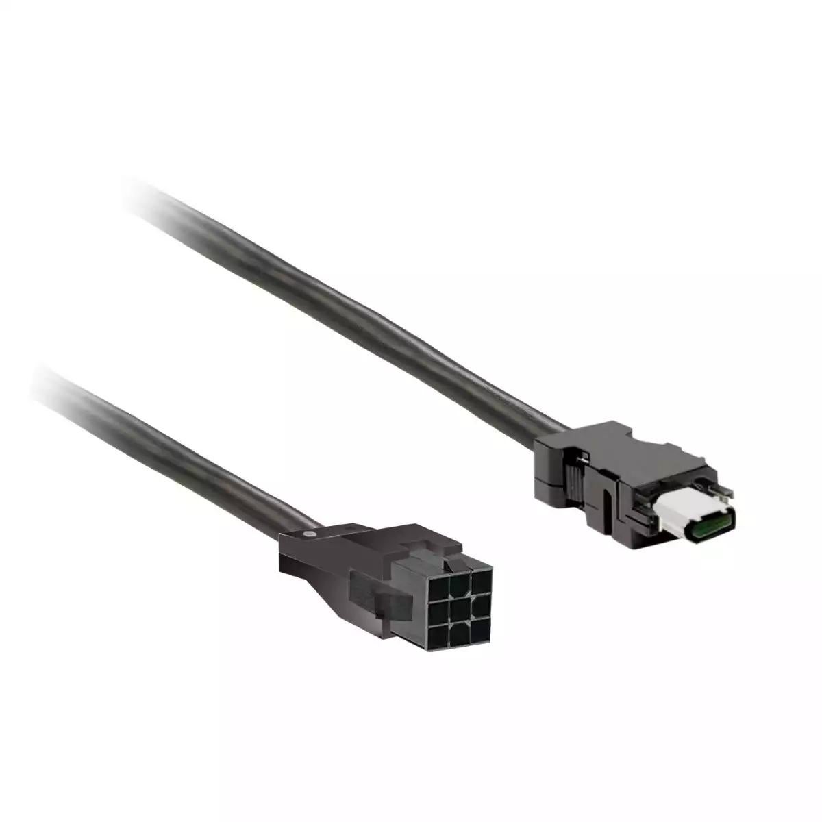 encoder cable 5m shielded, leads connection for BCH2.B/.D/.F, CN2 plug